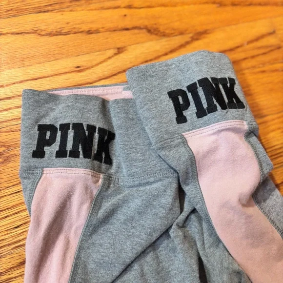 Pink Victorias Secret Leggings Yoga Pants Size Small - Picture 5 of 6